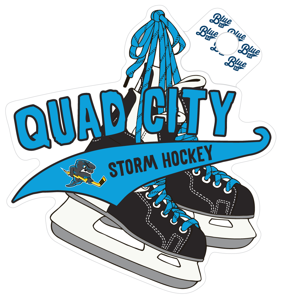 Laced Skates Sticker