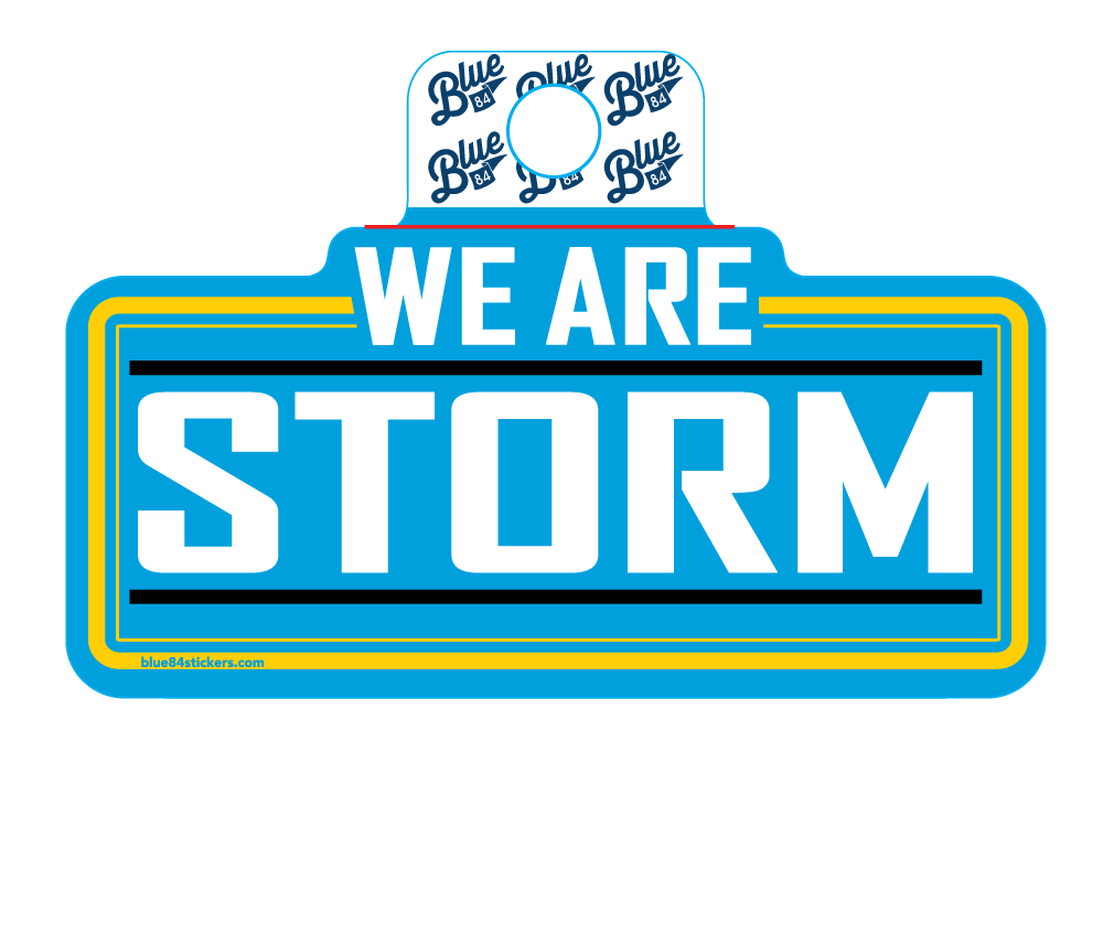 We are Storm Sticker