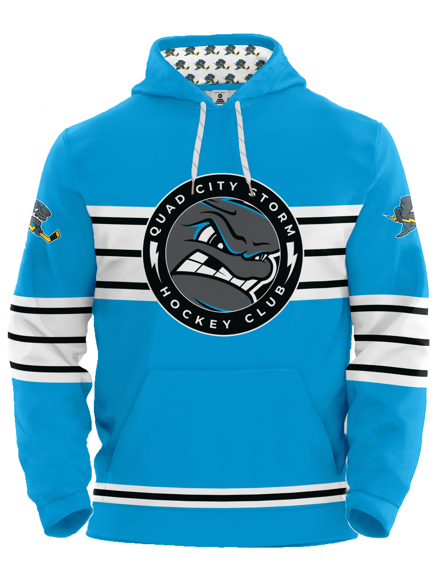 Quad City Storm Hockey Hoodie