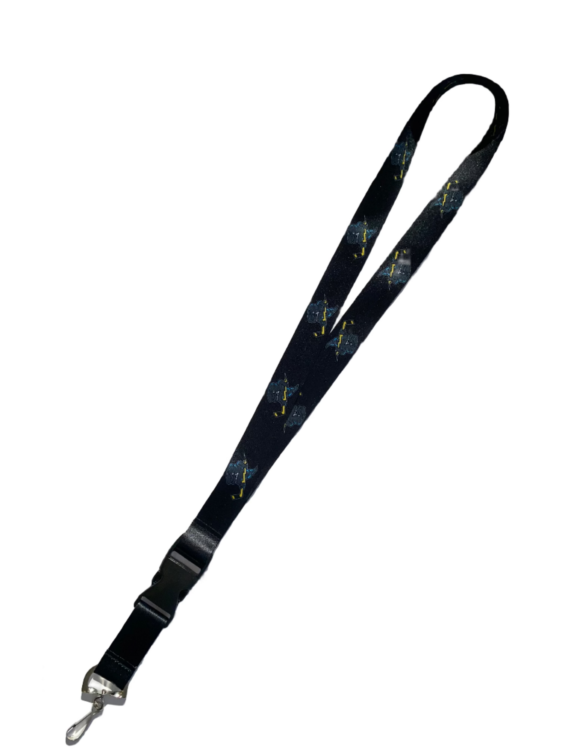Black Twisty Lanyard