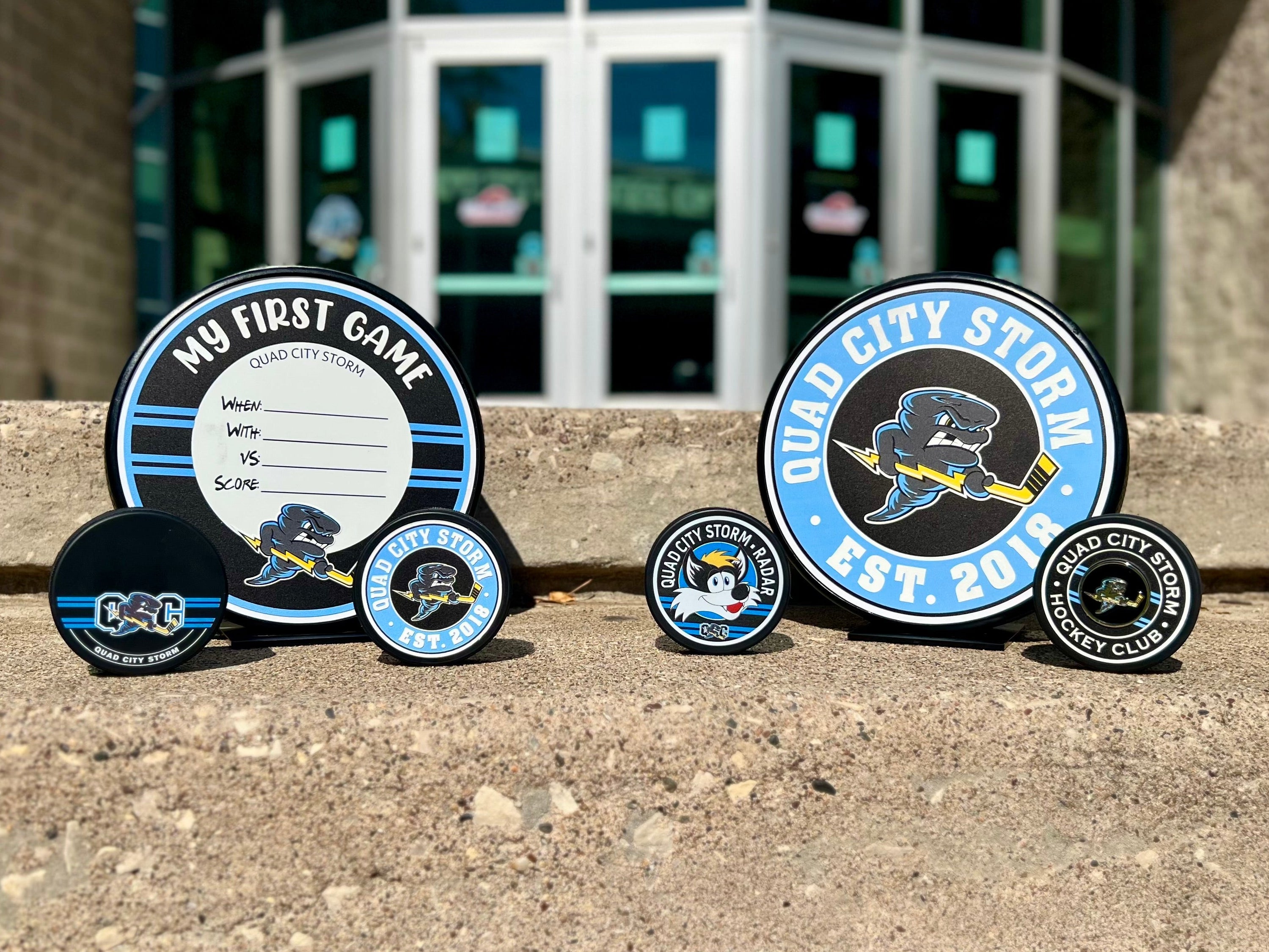 Mustang Hockey Pucks
