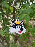 Radar Head Keychain