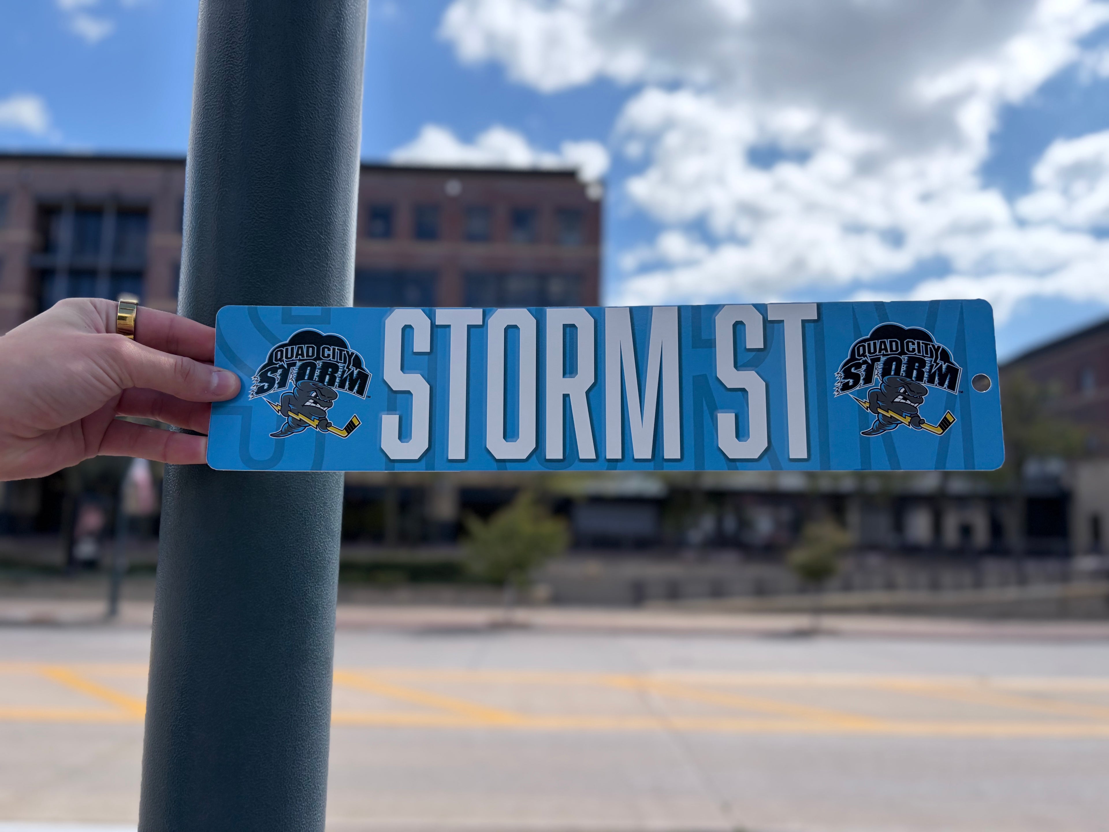 Storm Street Sign