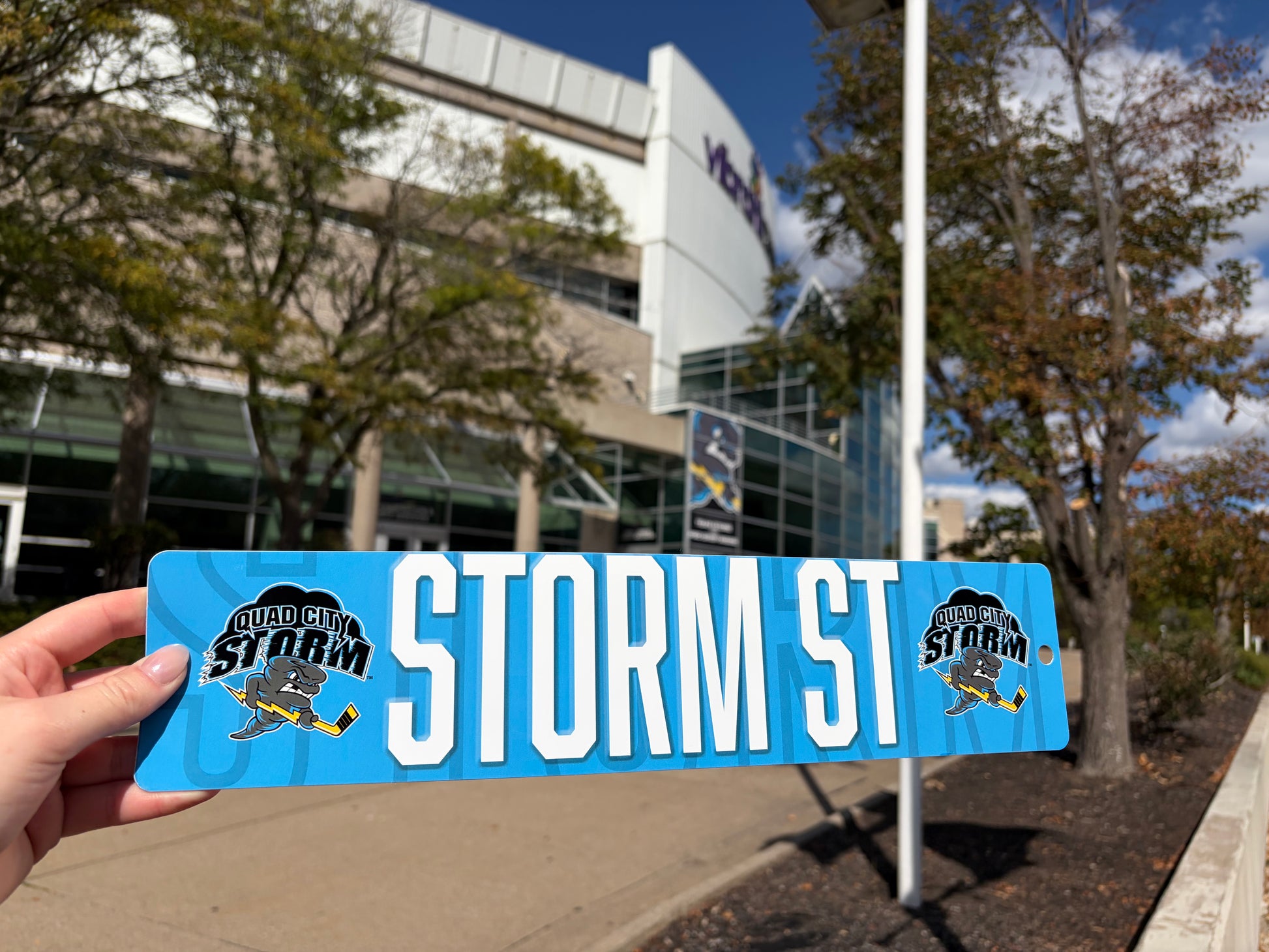 Storm Street Sign