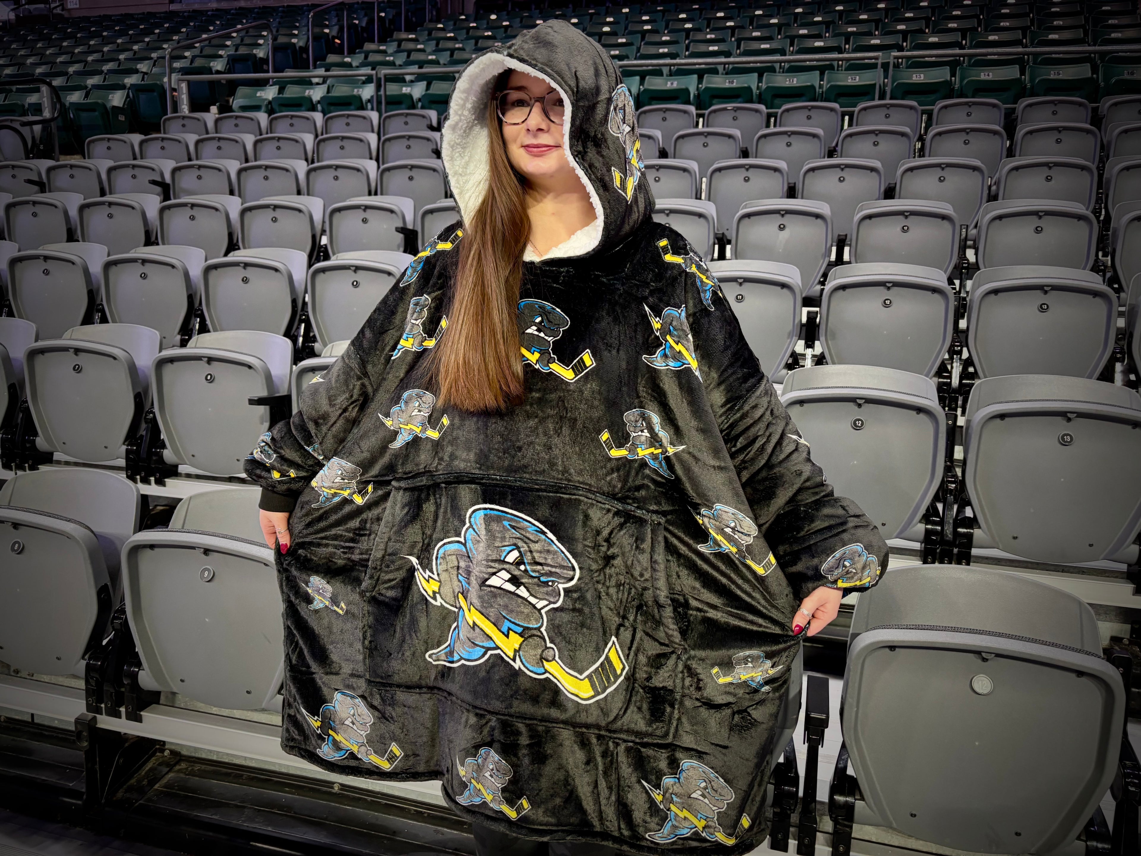 Twisty Hooded Snuggie