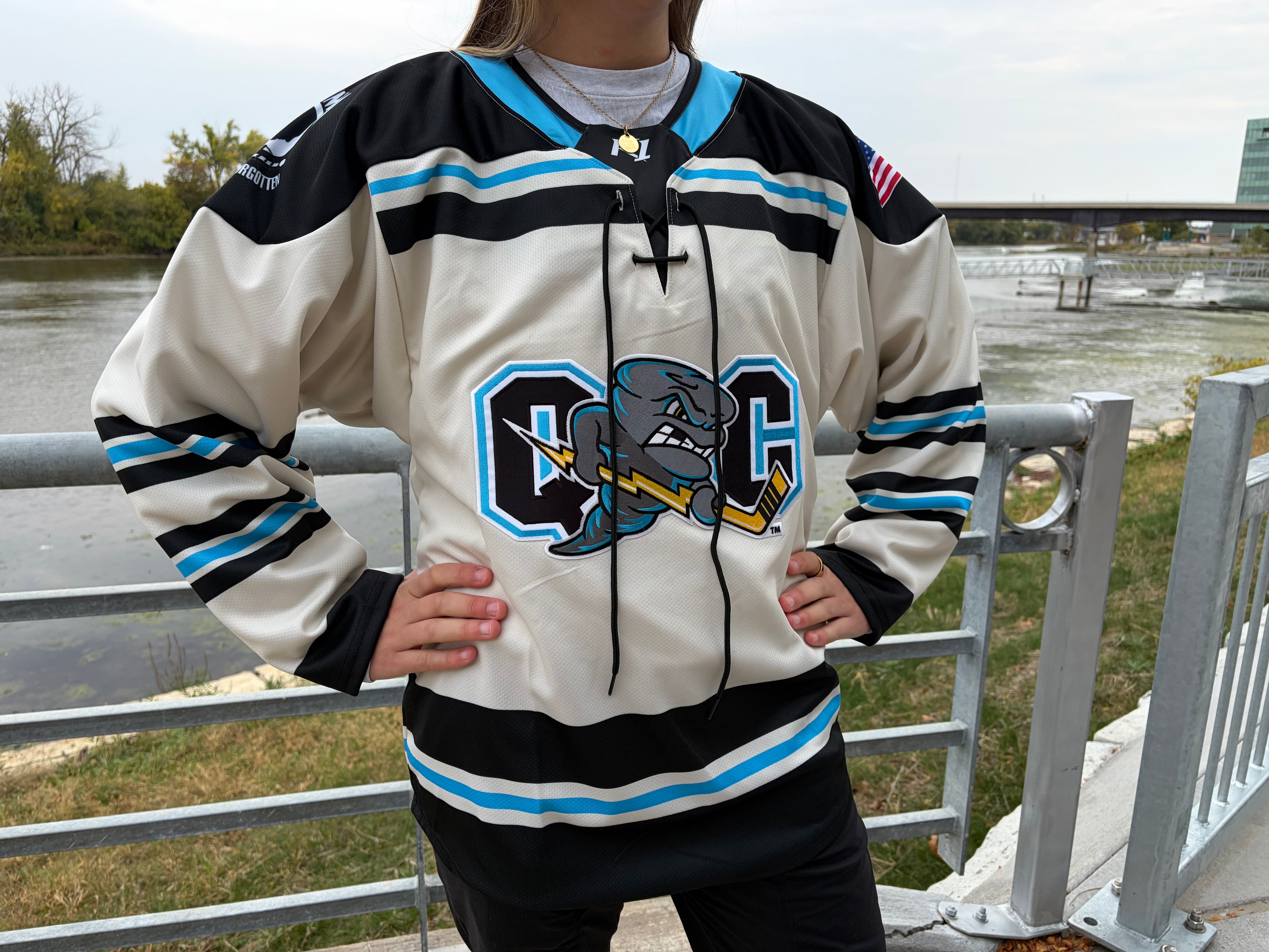 25-26 Cream Replica Jersey