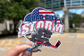 Cloud Flag Twisty Sticker