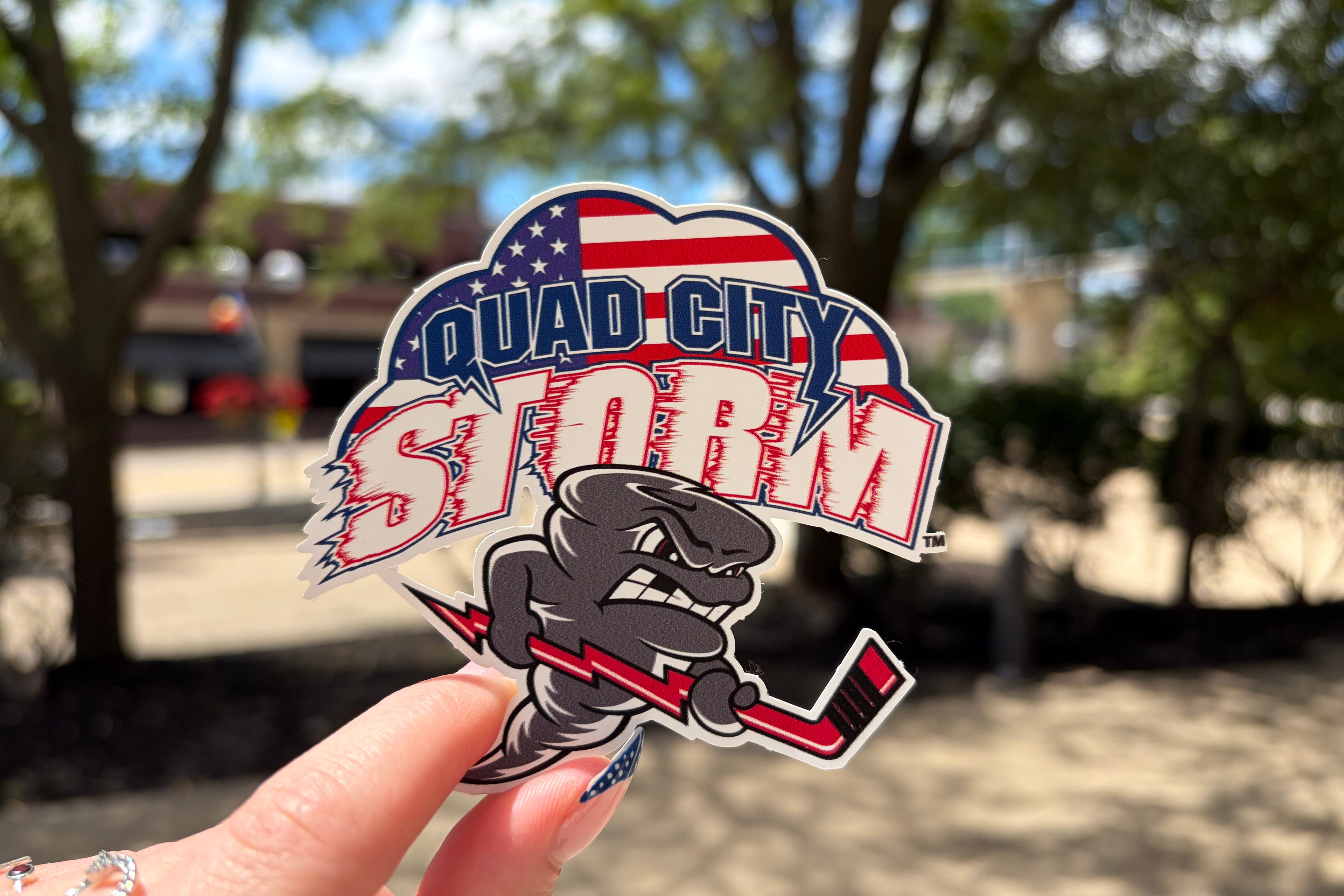 All-American Cloud Twisty Sticker
