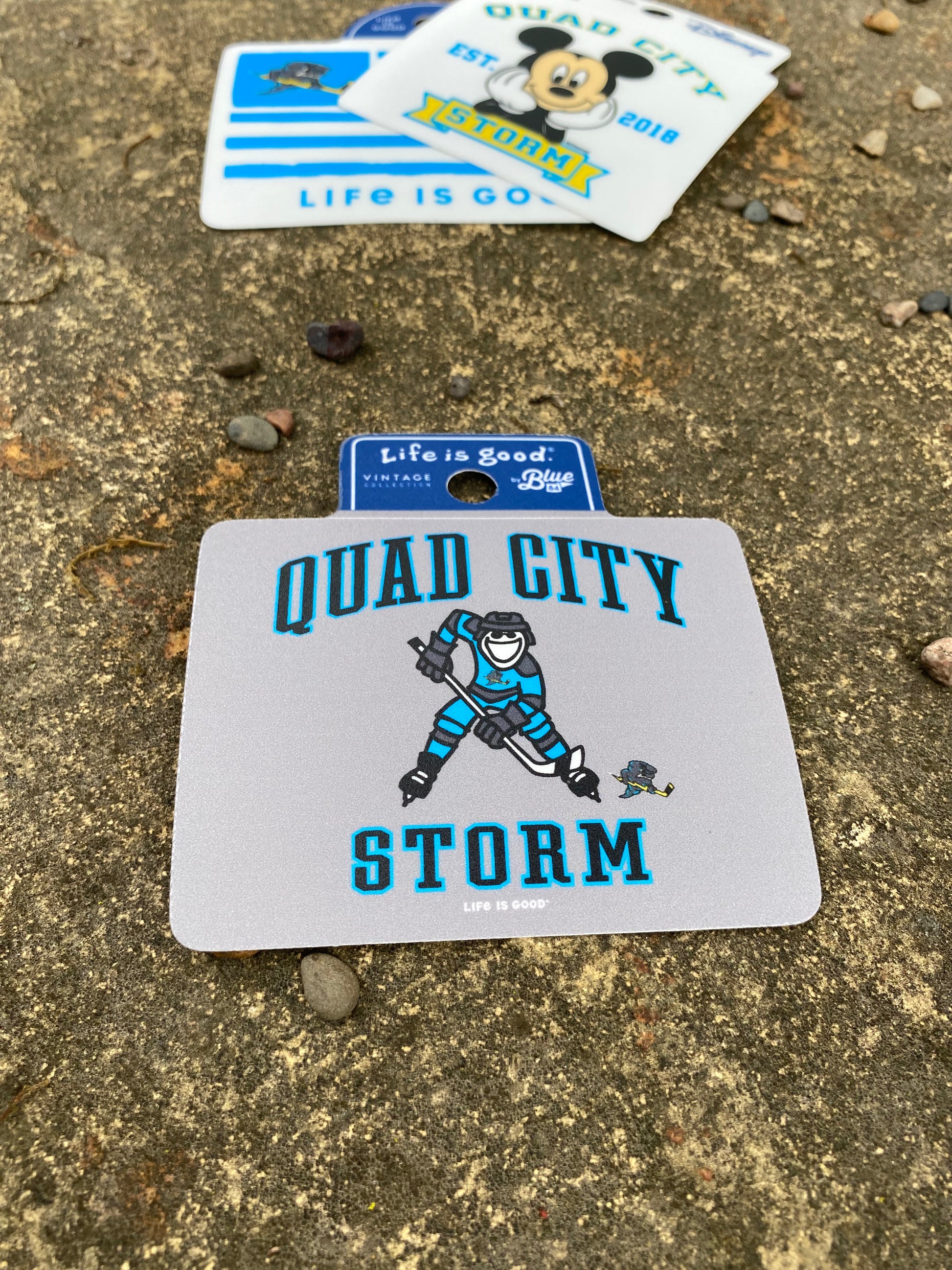 Life Is Good Player Sticker