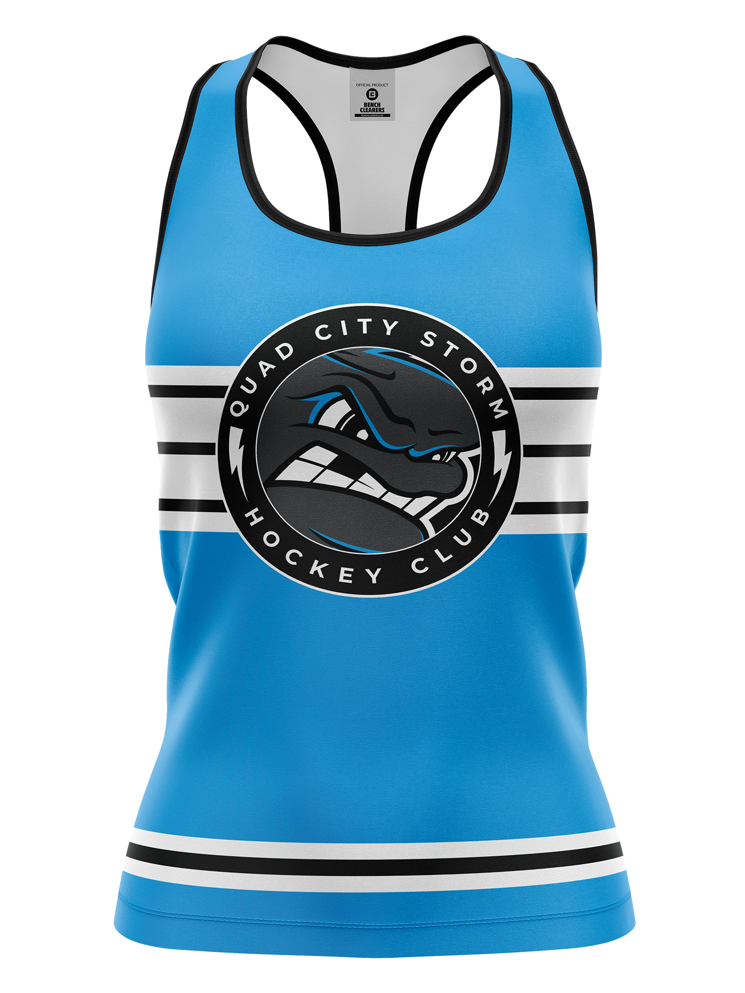 Quad City Storm Women's Racerback Hockey Tank