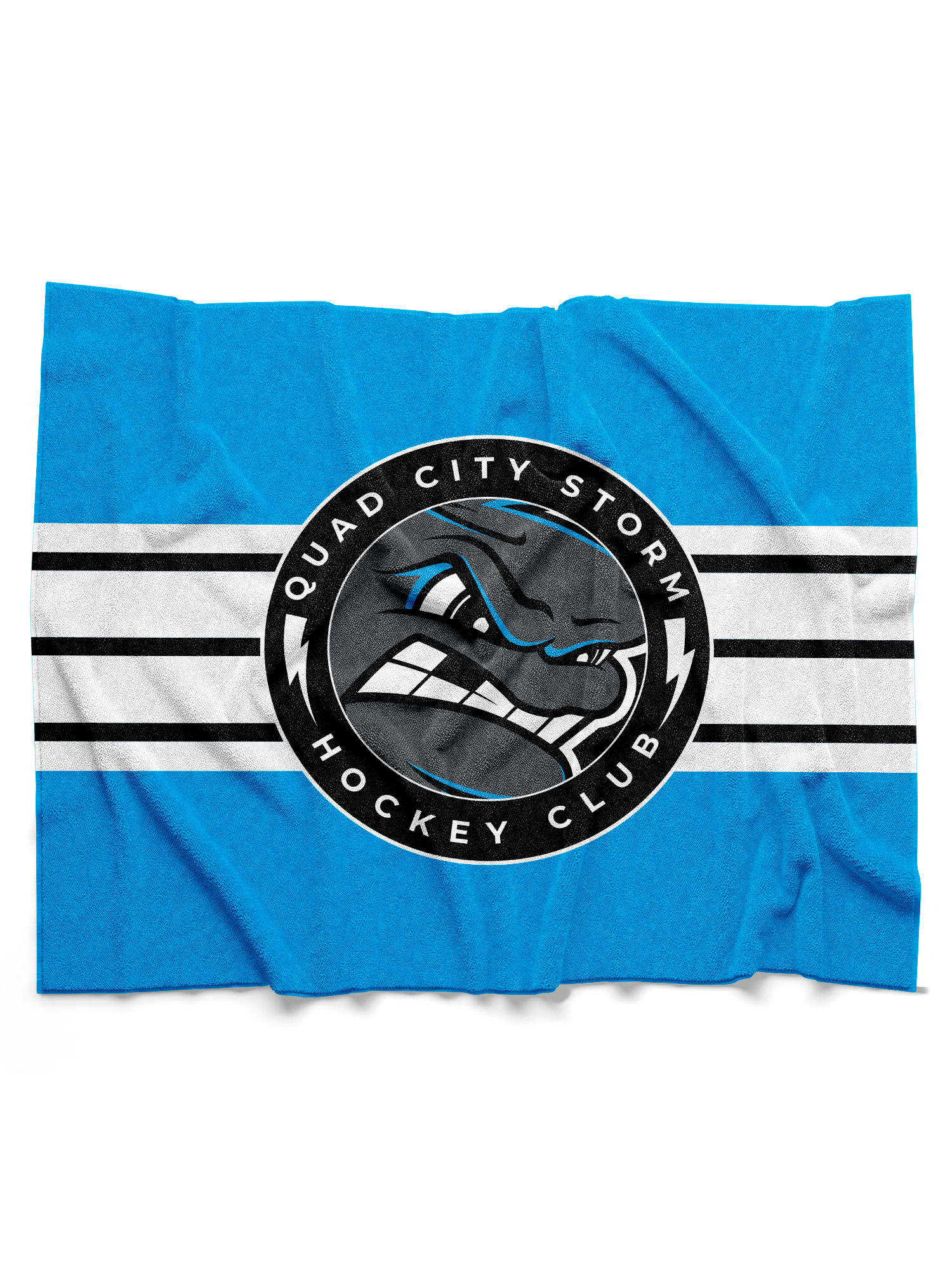 Quad City Storm Sherpa Blanket