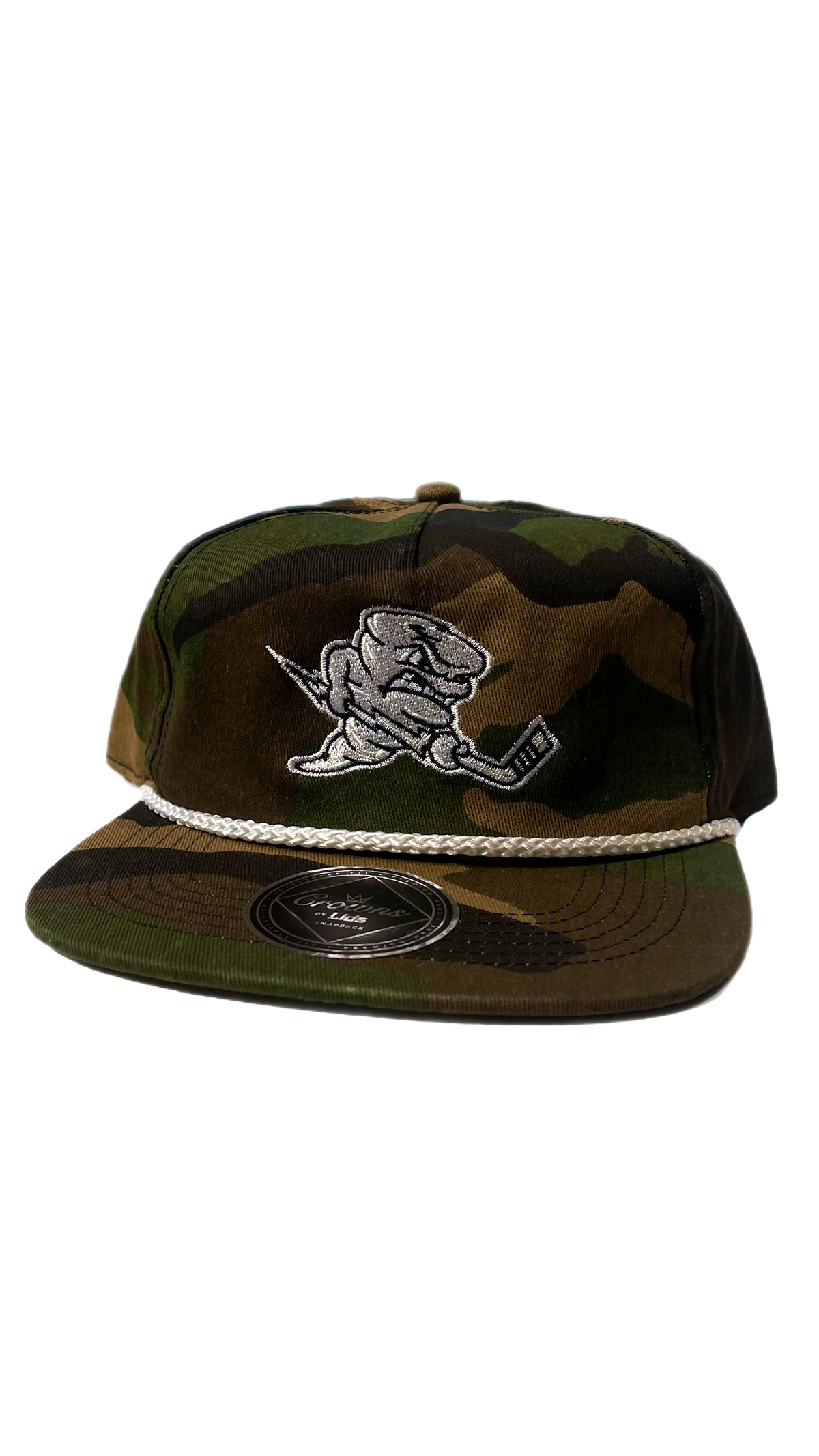 Crowns Camo Hat With Silver Twisty